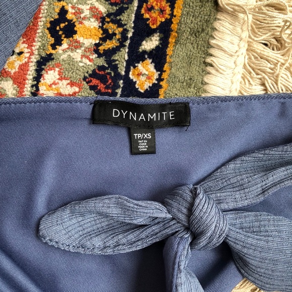 DYNAMITE Knot Shoulder Bodysuit - Picture 4 of 5